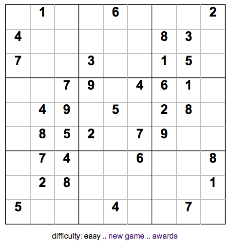 Play Free Sudoku online